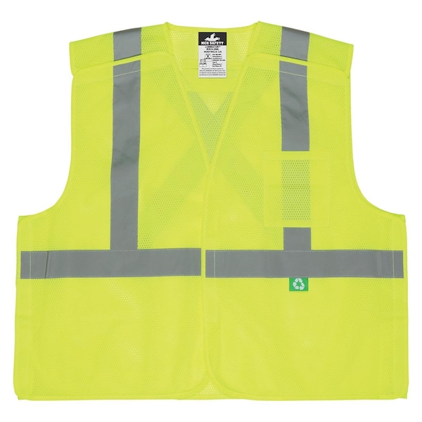 Mcr Safety Breakaway Hi Vis Vest L Class Class II , Hook and Loop RXCL2ML-L - main